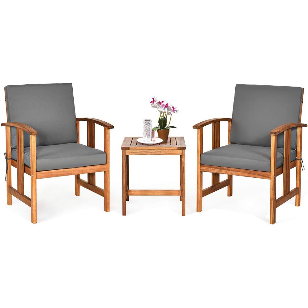 Outdoor Furniture Ofo - 3 Pieces Patio urniture Set, Includes
