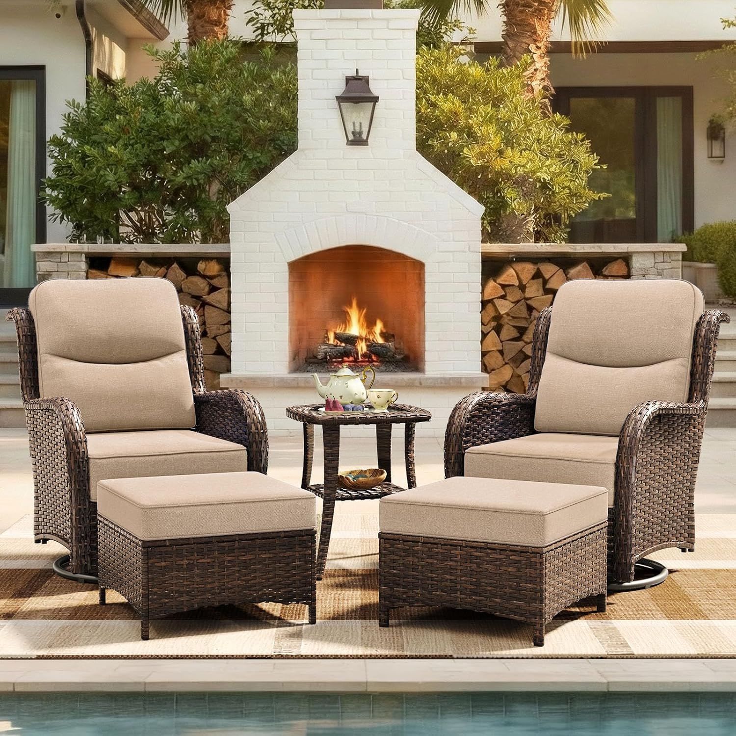 o*-Luxury Patio Furniture Set  - Outdoor Furniture Ofo review and price
