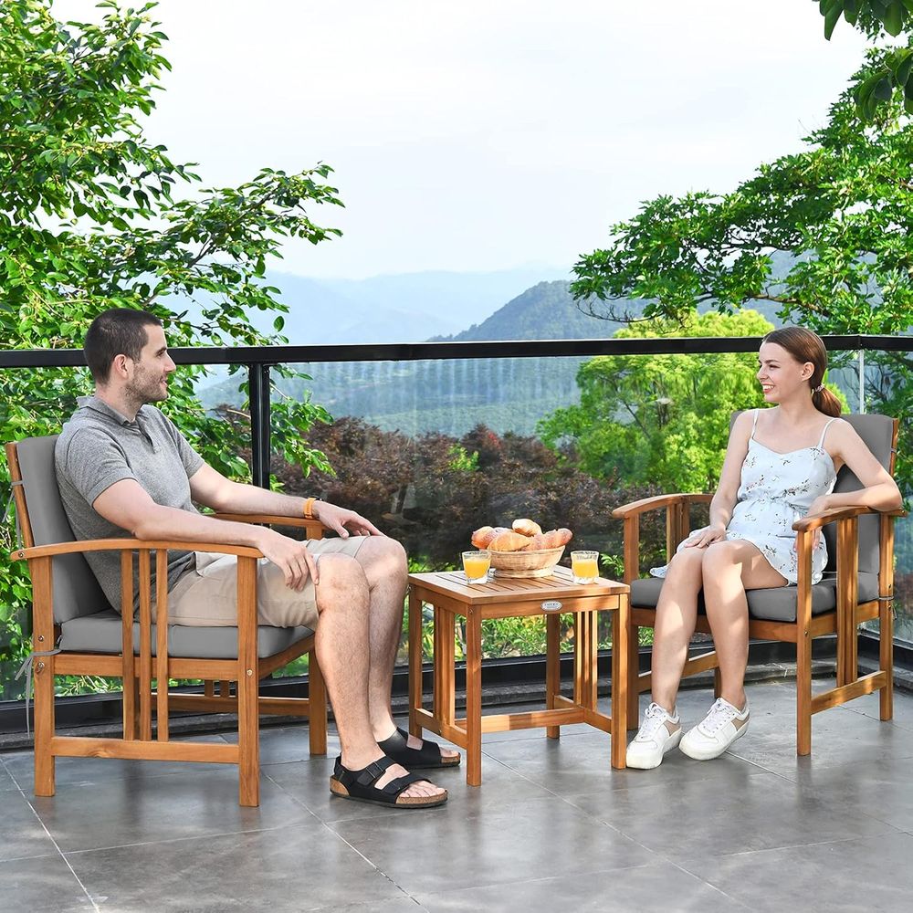 3 Pieces Patio urniture Set, I - Outdoor Furniture Ofo review and price
