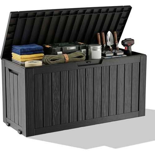 Outdoor Waterproof Resin Stora - Outdoor Furniture With Storage review and price
