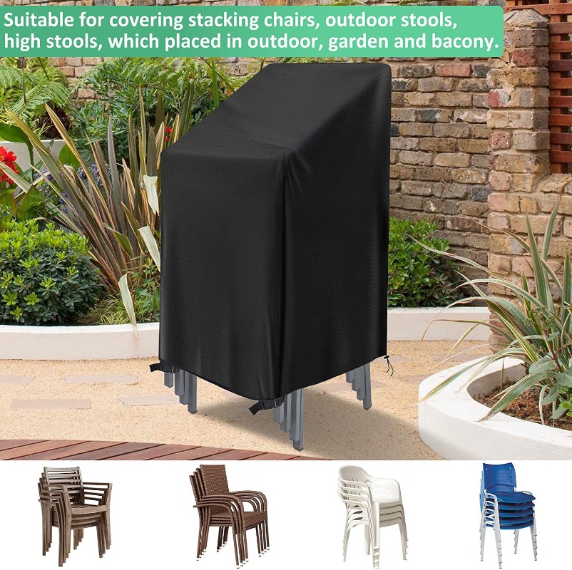 1/2/PCS Stacked Chair Dust Cov - Outdoor Furniture Cover Waterproof review and price