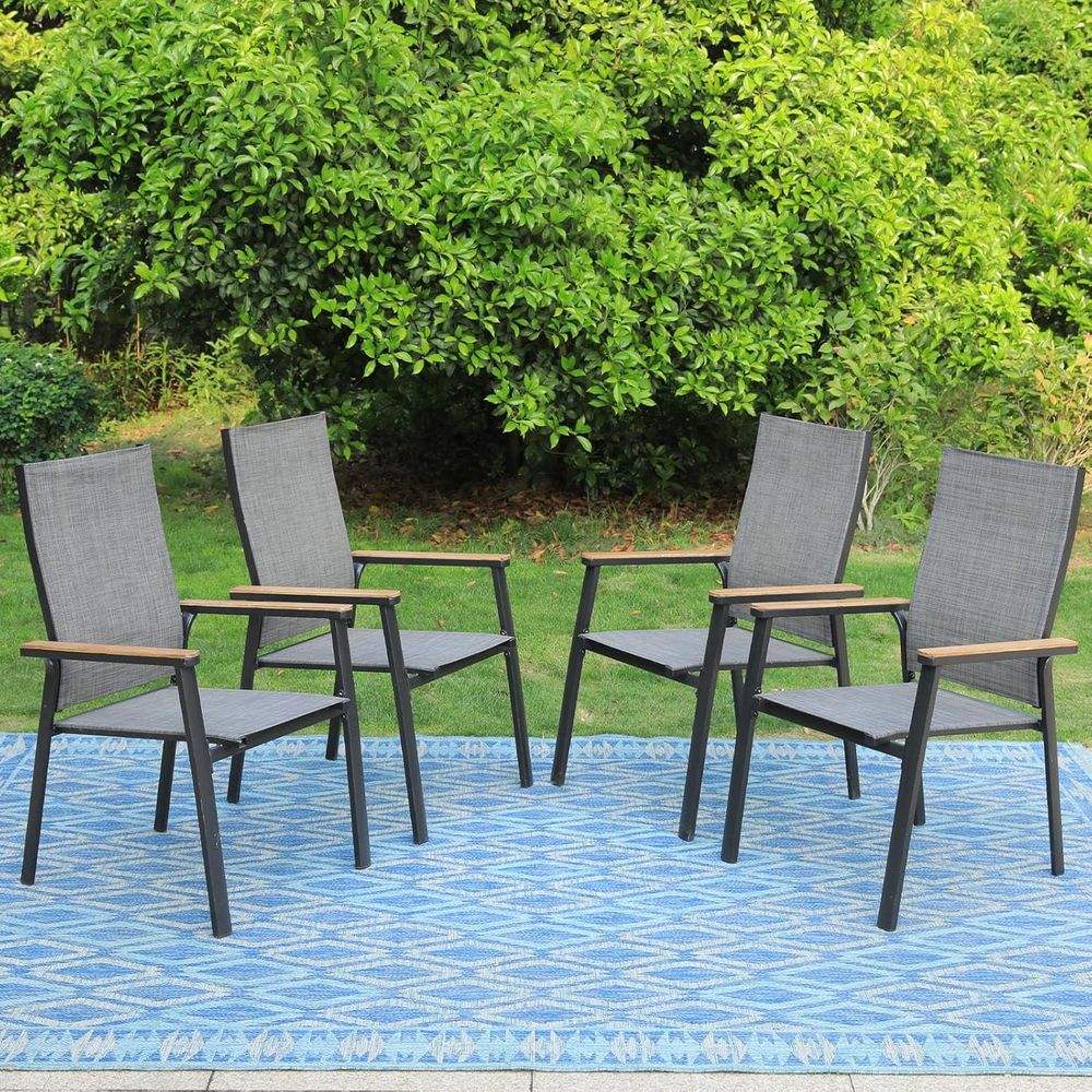 Outdoor Stackable Dining Chair - Outdoor Furniture Ofo review and price