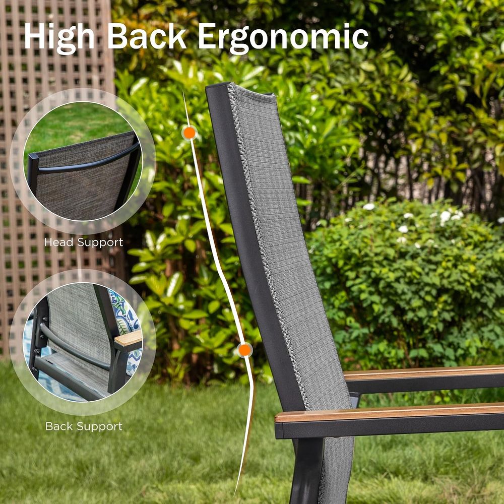 Outdoor Stackable Dining Chair - Outdoor Furniture Ofo review and price