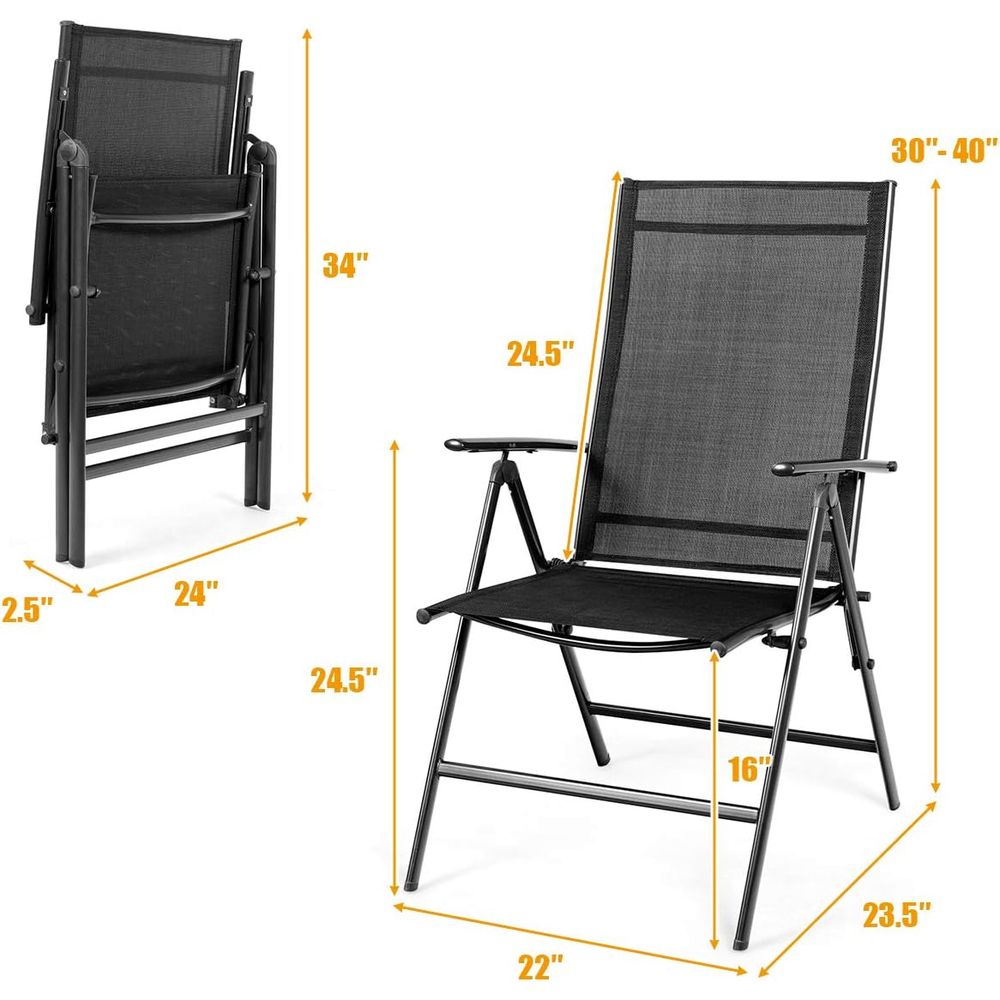 Set o 4 Patio Dining Chairs, o - Outdoor Furniture Ofo review and price