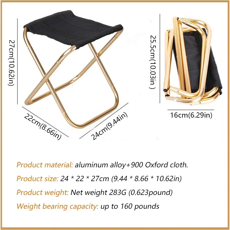 Outdoor Camping Chair Golden A - Outdoor Furniture Diy Plans review and price