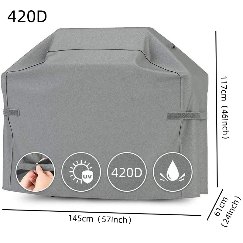 420D Oxford Cloth Large Grill  - Outdoor Furniture Cover Waterproof review and price