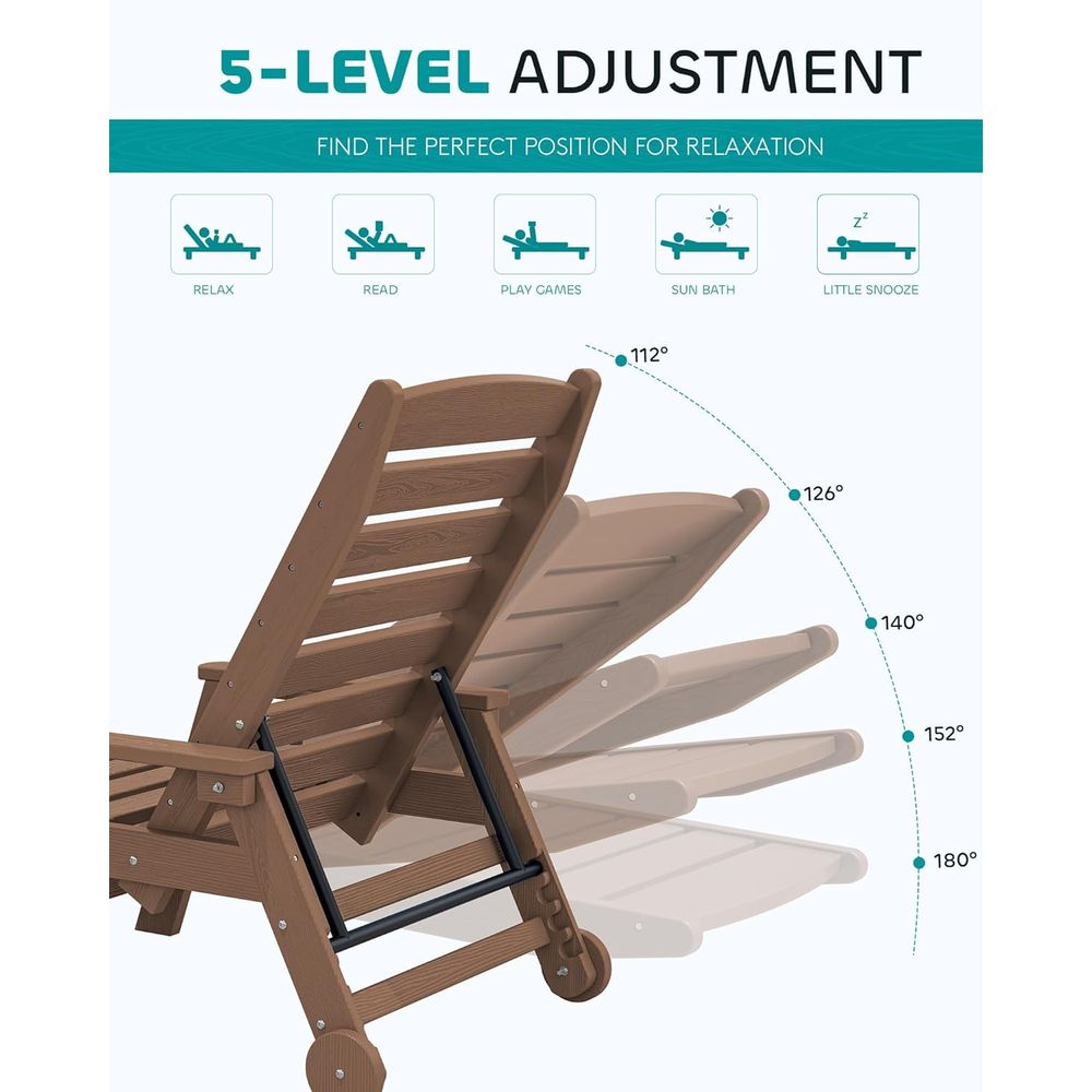 HDPE Outdoor Lounge Chair Set  - Outdoor Furniture Ofo review and price