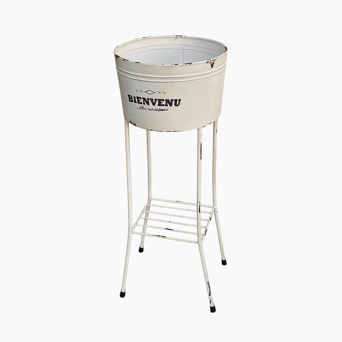 Vintage Metal Planter Stand Ru - Planter Raised Metal review and price