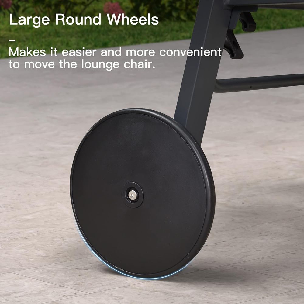 with Wheels Pool Lounge Chairs - Outdoor Furniture Ofo review and price
