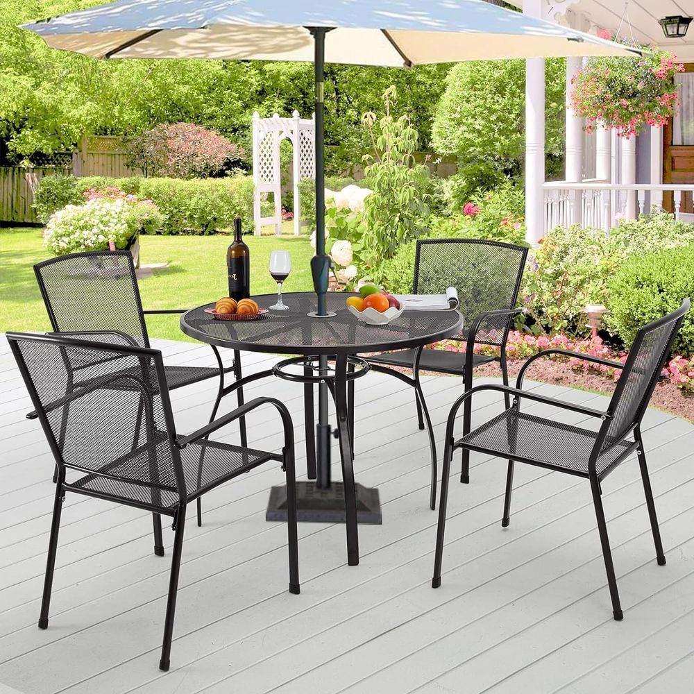 Outdoor Patio Chairs Set o 4,  - Outdoor Furniture Ofo review and price