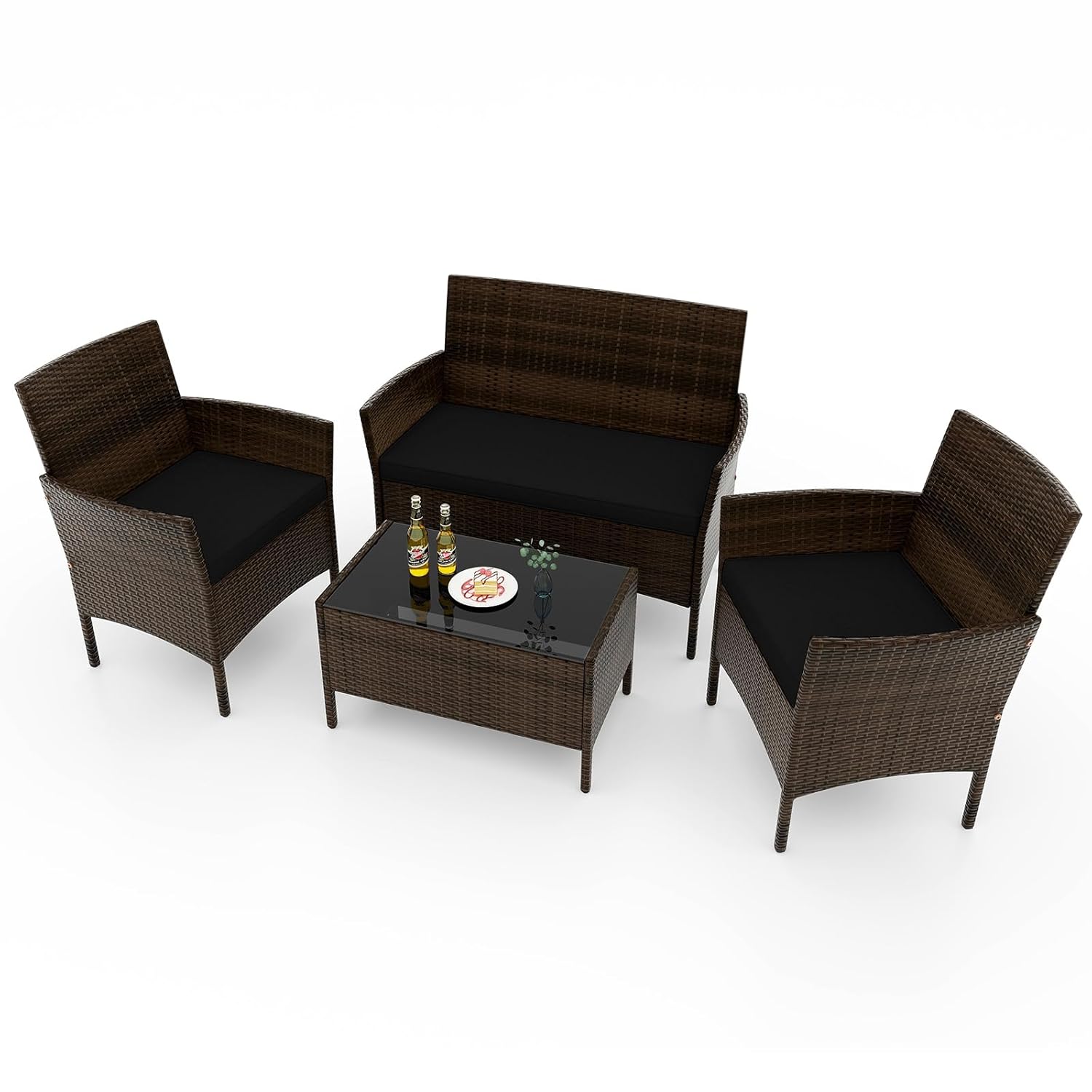 o*-4-Piece Patio Furniture Set - Outdoor Furniture Ofo review and price