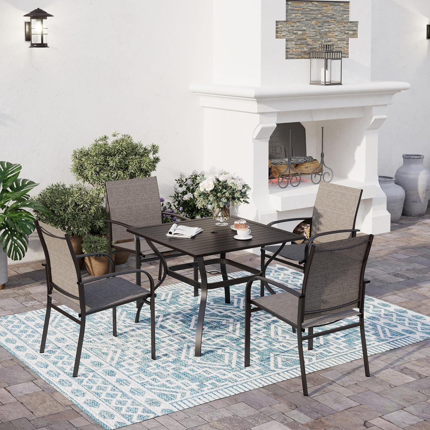 o*-Patio Dining Chairs Set of  - Outdoor Furniture Ofo review and price