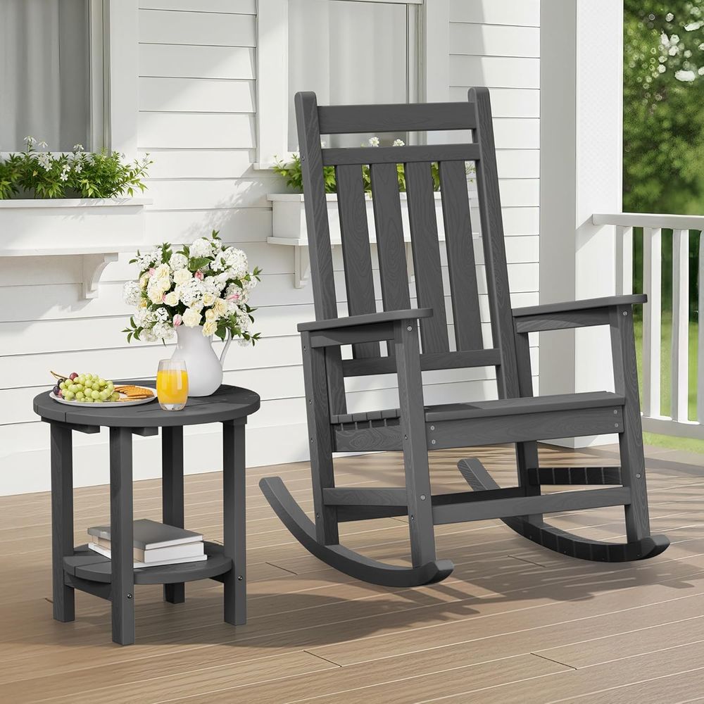 Round Outdoor Side Table Set o - Outdoor Furniture Ofo review and price