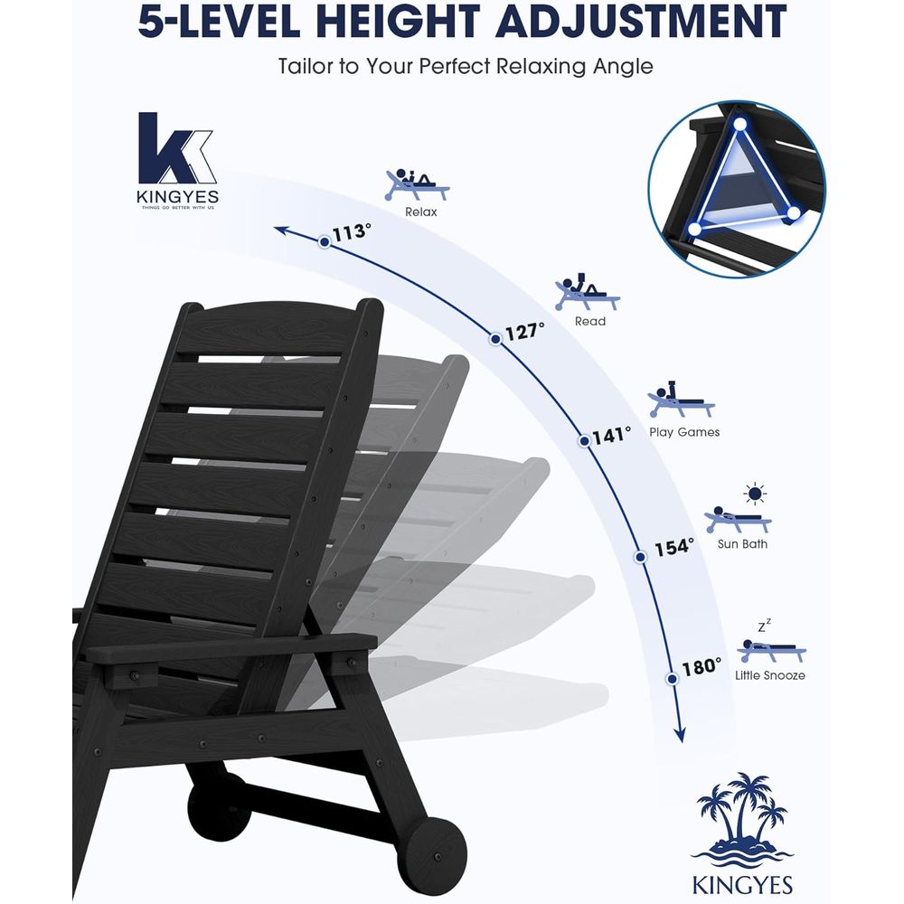 HDPE Lounge Chair Outdoor Set  - Outdoor Furniture Ofo review and price