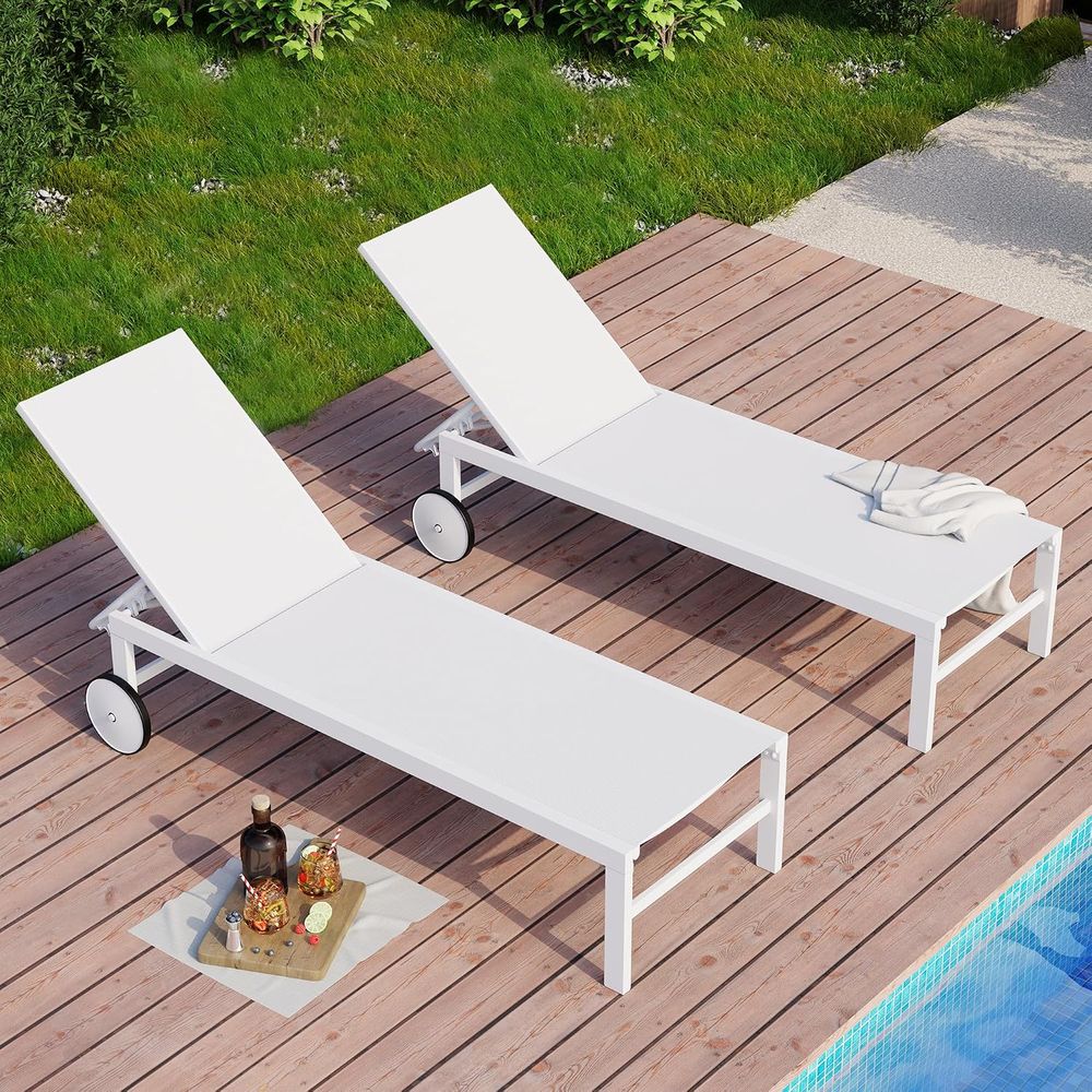 Patio Chaise Lounge Outdoor Se - Outdoor Furniture Ofo review and price