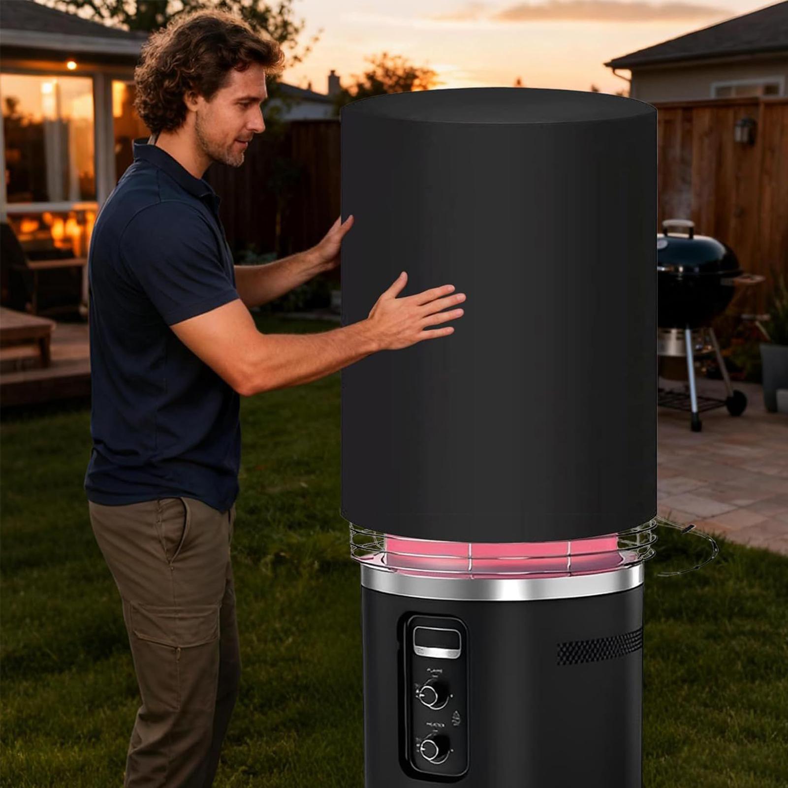 Fire Pit Column Cover Heavy Du - Outdoor Furniture Cover Waterproof review and price
