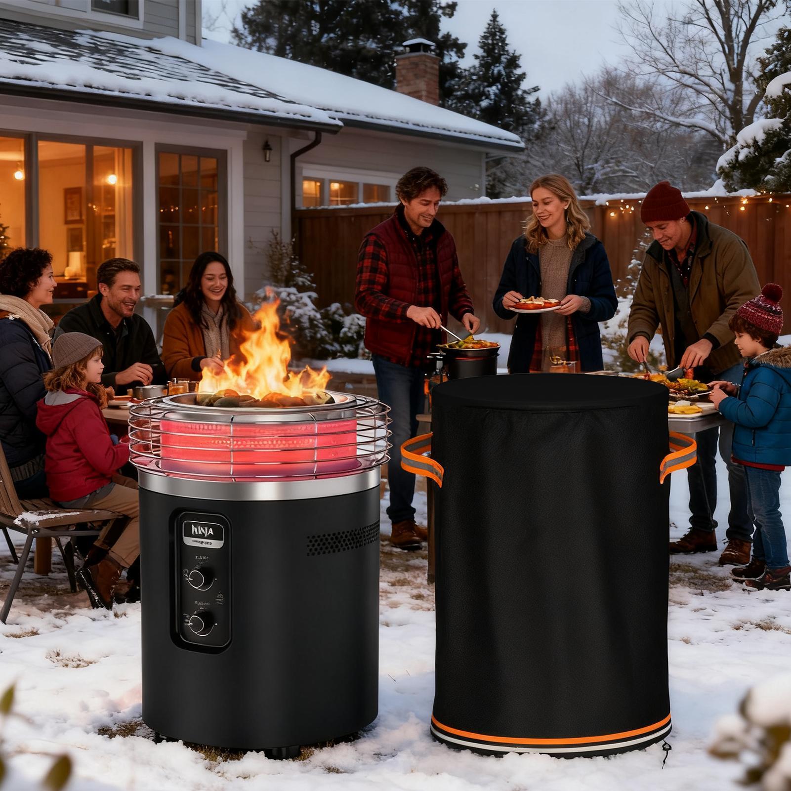 Fire Pit Column Cover Heavy Du - Outdoor Furniture Cover Waterproof review and price